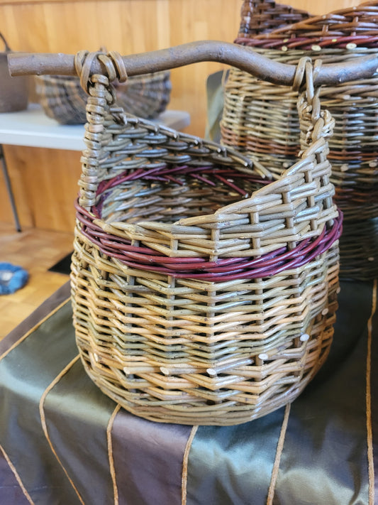 Waitlisted - Assymetrical Basket Workshop August 28th 9-4:30pm and August 29th, 1-6pm, 2025